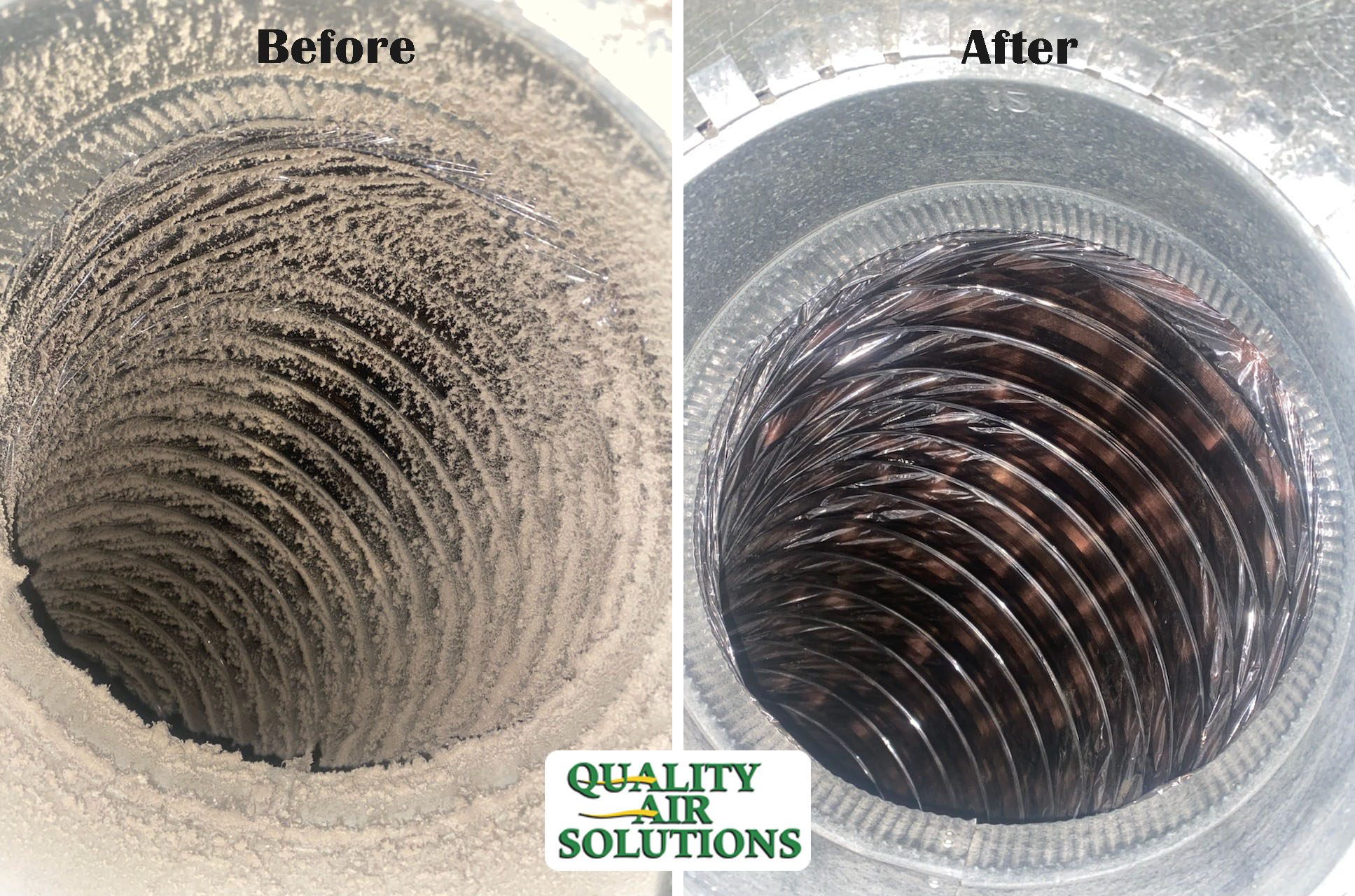 Quality Dryer Vent Before After MD DC VA